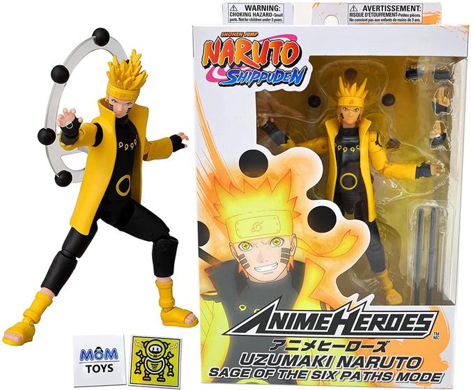 Boneco Bandai Naruto AnimeHeroes Articulado - Bonecos - Magazine Luiza