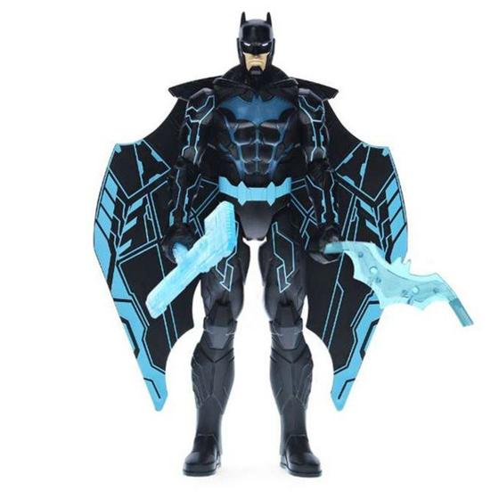 Imagem de Boneco Batman Bat-Tech De Luxo 30cm com Acessórios - DC - Sunny