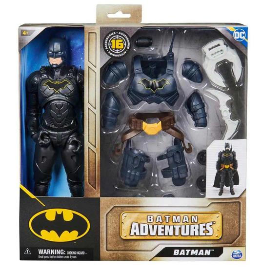 Imagem de Boneco Batman de 30cm com Armadura + Acessórios - Sunny 3377