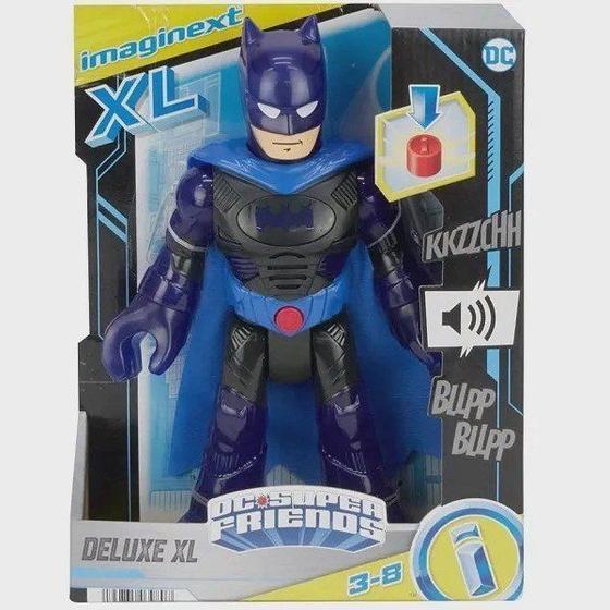 Imagem de Boneco batman imaginext xl deluxe hfg47 fisher-price - mattel