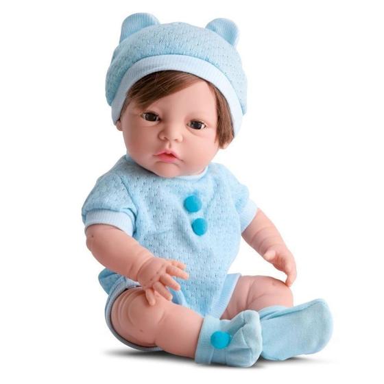 Boneco Bebe Diver New Born Menino Premium Mamadeira Mágica - Diver Toys Menor preço em Boneco Bebe Diver New Born Menino Premium Mamadeira Mágica - Diver Toys