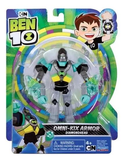 Imagem de Boneco Ben 10 Diamante Omni-Kix Articualdo 11 Cm Sunny 1750