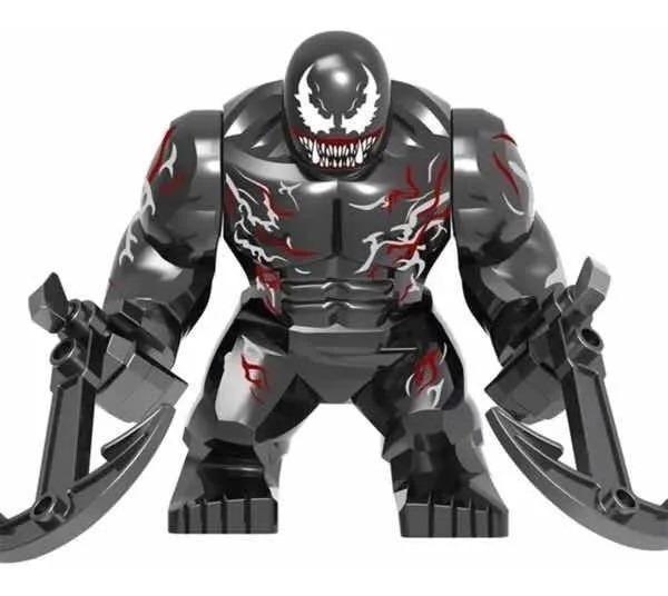 Imagem de Boneco Big Blocos De Montar Grande Riot Venom Homem Aranha