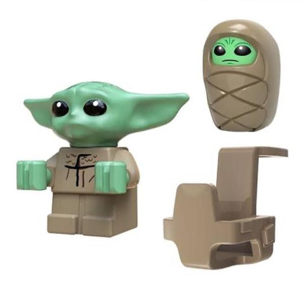 Imagem de Boneco Blocos De Montar Baby Yoda Cradle Star Wars