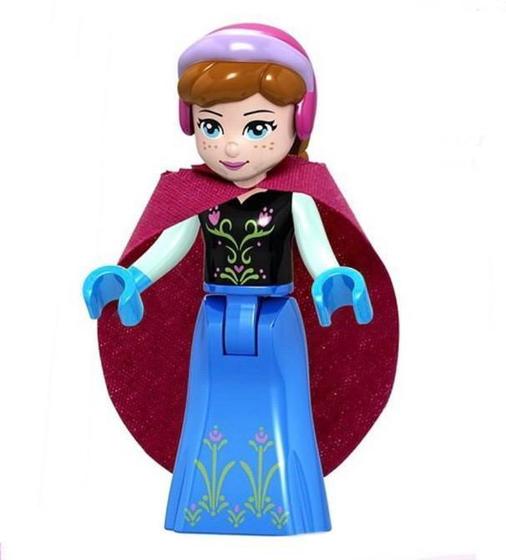 Imagem de Boneco Blocos De Montar Coleção Princesas Princesa Anna Capa