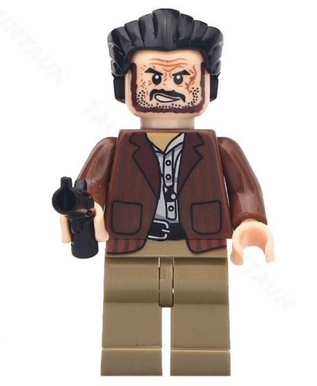 Imagem de Boneco Blocos De Montar Cowboy Clint The Good Bad And Ugly