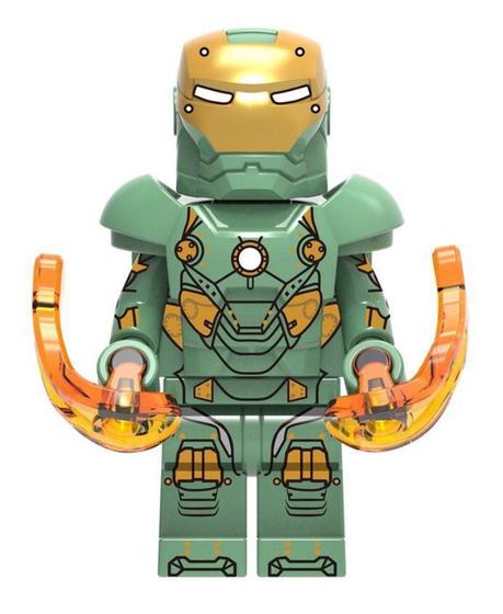 Imagem de Boneco Blocos De Montar Homem De Ferro Armadura Mark Mk37