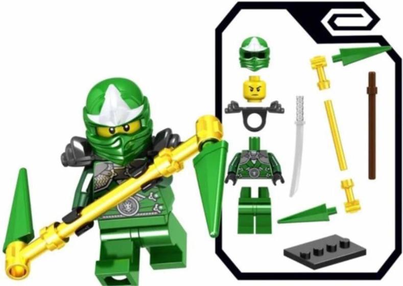 Imagem de Boneco Blocos De Montar Lloyd Batalha Ninja Go Ninjago