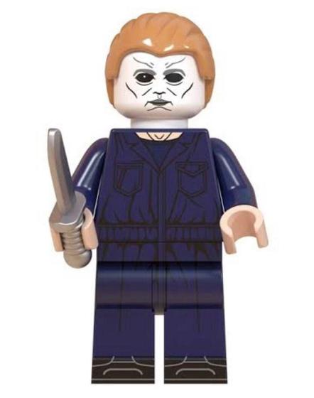 Imagem de Boneco Blocos De Montar Michael Myers Filme Halloween