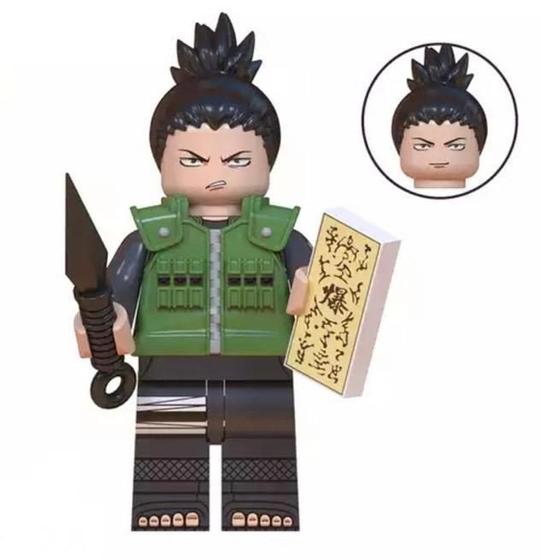 Imagem de Boneco Blocos De Montar Naruto Nara Shikamaru