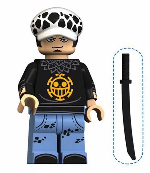 Imagem de Boneco Blocos De Montar One Piece Trafalgar Law