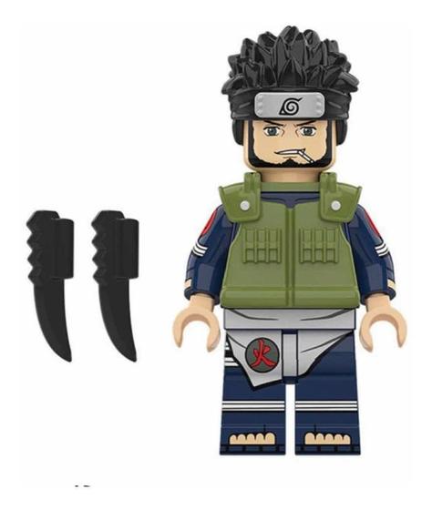 Imagem de Boneco Blocos De Montar Sarutobi Asuma Naruto