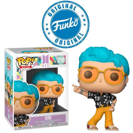 Imagem de Boneco BTS Dynamite RM Pop Funko 218 Original - 889698481076