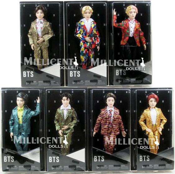 Boneco Bts ORIGINAL Kpop Idol Escolha o Modelo Jimin V J hope Jin Suga Jung Rm Mattel Bonecos Magazine Luiza