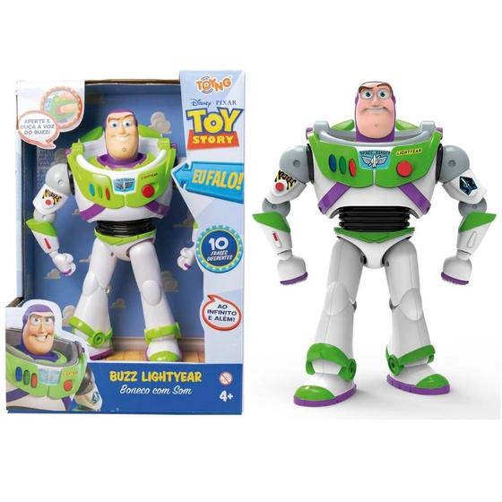 Imagem de Boneco Buzz Lightyear Com Som Toy Story - Toyng