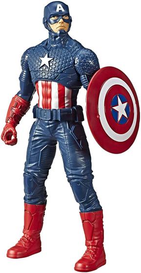 Imagem de Boneco Capitão América 24cm Marvel E5579 - Hasbro