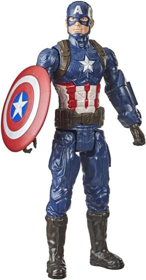 Imagem de Boneco Capitão América Avengers Vingadores Endgame Titan Hero F1342 - Hasbro