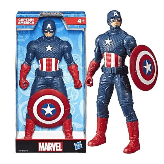 Imagem de Boneco Capitão America Vingadores Marvel 25cm - Hasbro E5556