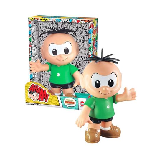 Imagem de Boneco Cebolinha Turma Da Monica Vinil Grande 30 Cm - Lider