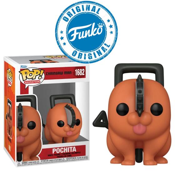 Imagem de Boneco Chainsaw Man Pochita Pop Funko 1682 Original