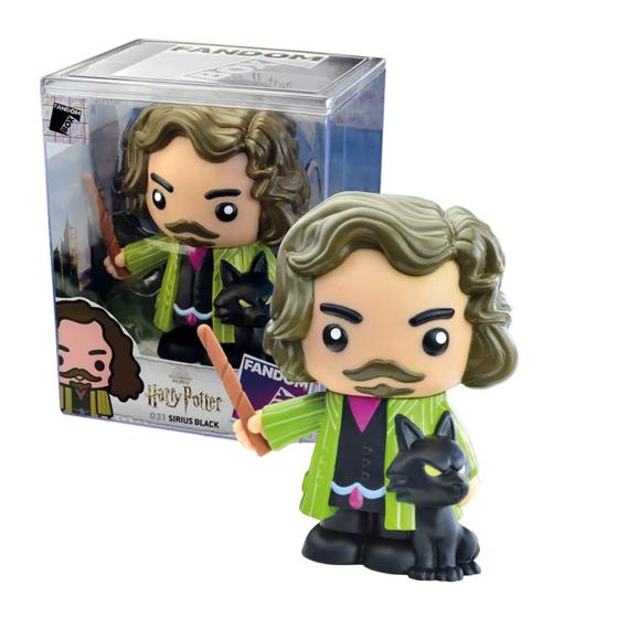 Imagem de Boneco Colecionável Fandom Box Sirius Black Saga Harry Potter Vinil Atóxico 16cm Líder - 3459