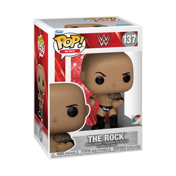 Imagem de Boneco colecionável Funko Pop! 60º aniversário da WWE The Rock