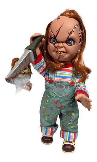 Imagem de Boneco Colecionável Geek Figura De Ação Chucky