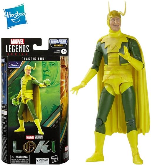 Imagem de Boneco Colecionável Marvel Legends Cassic Loki F3702 Hasbro