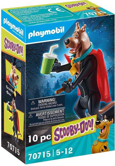 Imagem de Boneco colecionável Playmobil Scooby-Doo! Vampiro com Scooby