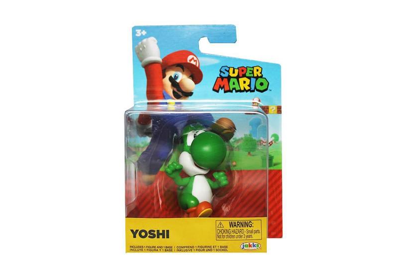 Imagem de Boneco Colecionável Yoshi 6 Cm Super Mario World Candide