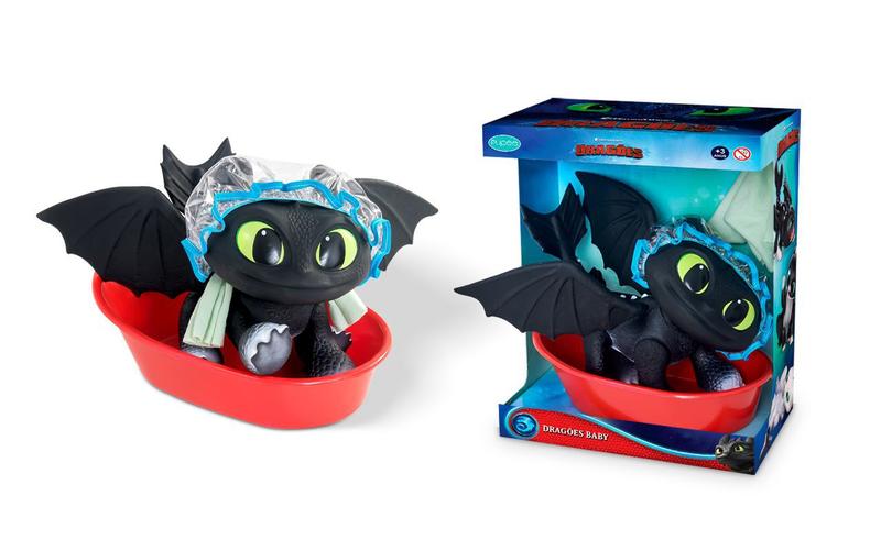 Boneco Como Treinar Seu Dragão - Hora Do Banho - DREAMWORKS - Bonecos ...