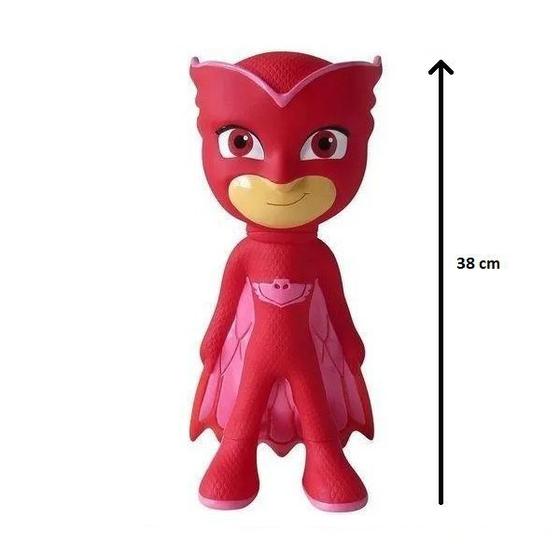 Imagem de Boneco Corujita 38 Cm Em Vinil Pjmasks - Candide  1716