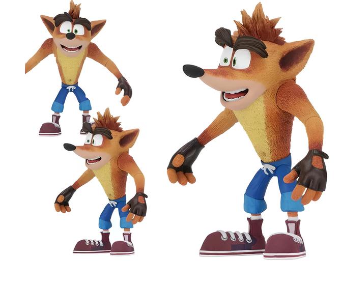 Imagem de Boneco Crash Bandicoot Série Trilogia Neca Action Figure Neca