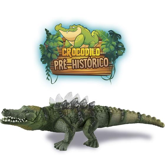 Imagem de Boneco Crocodilo Pré Histórico Com Movimento - Zoop Toys