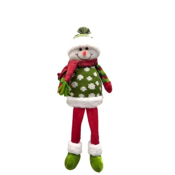 Imagem de Boneco da Neve com Pernas Mole 40cm XTS7310 - Rio Master