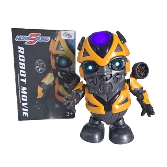 Imagem de Boneco Dance Hero Bumblebee - Músicas e Luzes - 11,5x19,5cm