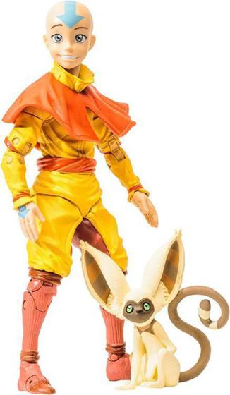 Imagem de Boneco de Ação Aang com Momo (7 Polegadas) - Avatar: A Lenda de Aang