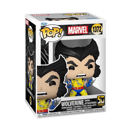 Imagem de Boneco de ação Funko Pop! 50º aniversário do Marvel Wolverine