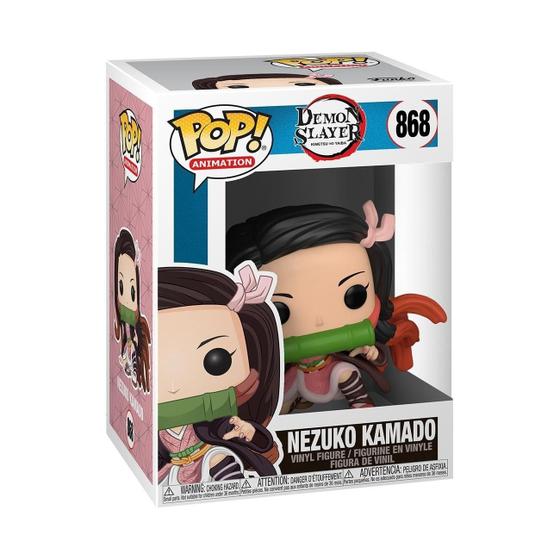 Imagem de Boneco de ação Funko Pop! Animação: Demon Slayer Nezuko Kamado