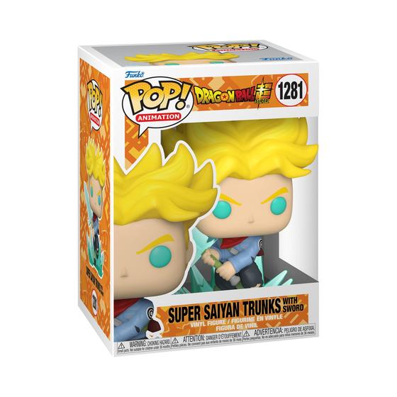 Imagem de Boneco de ação Funko Pop! Animação Dragon Ball Super Trunks