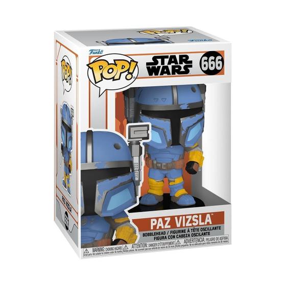 Imagem de Boneco de ação Funko Pop! Guerra nas Estrelas: A Mandaloriana Paz Vizsla