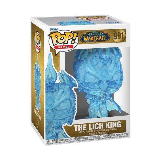 Imagem de Boneco de ação Funko Pop! Jogos World of Warcraft The Lich King