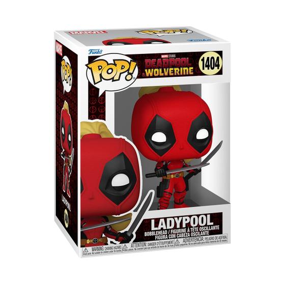 Imagem de Boneco de ação Funko Pop! Marvel Deadpool e Wolverine Ladypool