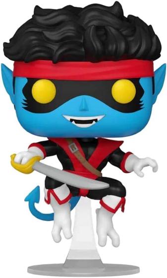 Imagem de Boneco de ação Funko Pop! Nightcrawler X-Men 1088 Bobblehead