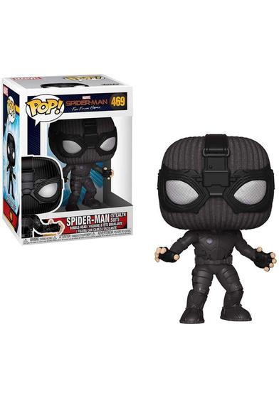 Imagem de Boneco de ação Funko Pop! Roupa furtiva do Homem-Aranha da Marvel