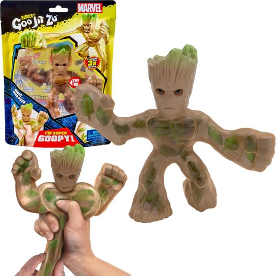 Imagem de Boneco de Ação Heroes of Goo Jit Zu - Marvel Groot