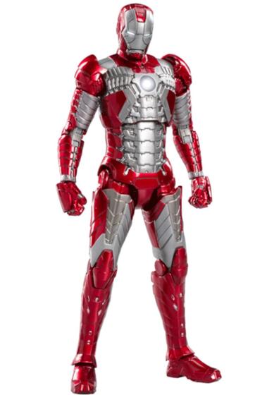 Imagem de Boneco de Ação HiPlay ZD Iron Man Mark - Escala 1:10 com Efeitos