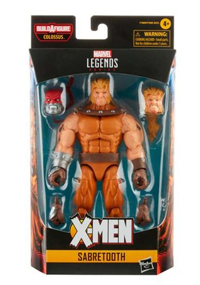 Imagem de Boneco de ação Marvel Legends Series Sabretooth 15 cm com acc