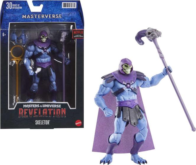Imagem de Boneco de Ação Masters of the Universe Masterverse - Skeletor