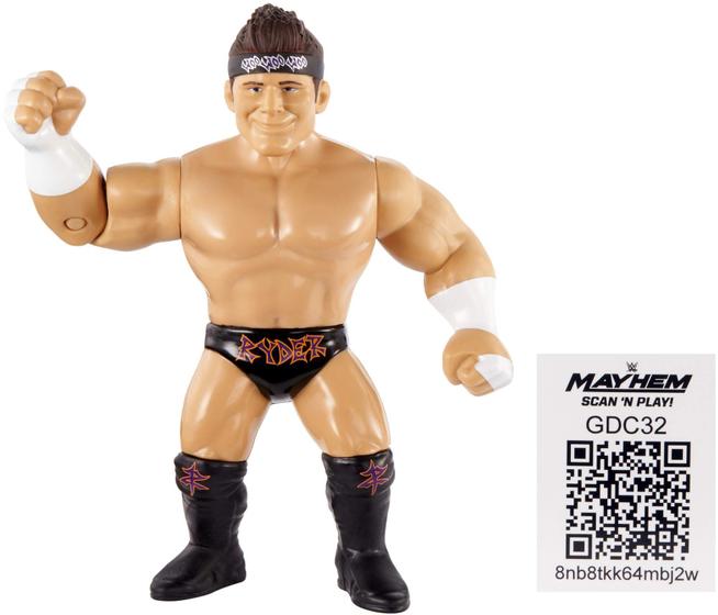 Imagem de Boneco de Ação Mattel WWE Zack Ryder Retro - 11,5 cm